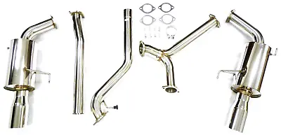 OBX Stainless Catback Exhaust Fitment For 2005-2007 Subaru Legacy 2.5L GT Wagon • $186.20