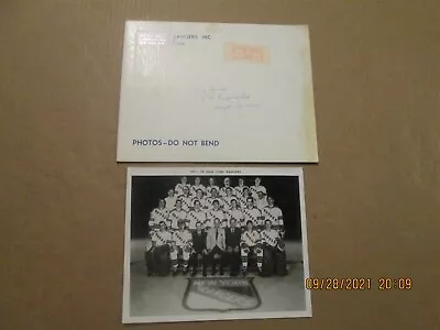 NHL New York Rangers Vintage Circa 1971-72 Black & White Hockey Team Photo • $25