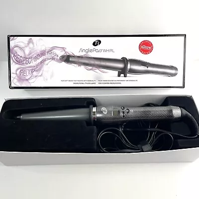 T3 Singlepass Whirl Curling Iron Professional 1.25  Styling Wand W/ Box • $47.08