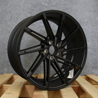 $263.53 • Buy Inovit YSM-919 Turbine Satin Black 20x9 +35 5x112 73.1 Wheel Single Rim