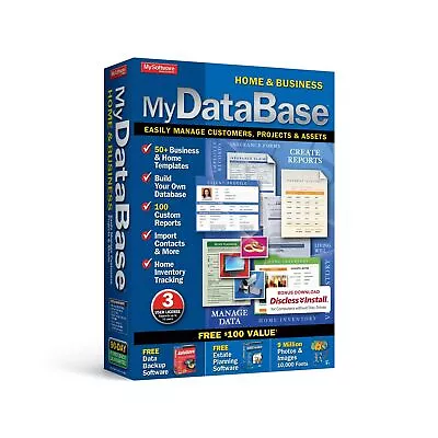 My Database Home & Business Boxed MyDatabase Home And Business • $83.99