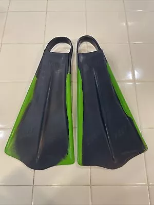 Voit Duck Feet Swim Fins Small Custom Model Green/Blue • $19.95