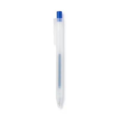 MUJI Gel Ink Ballpoint Pen Knock Type 0.3mm Blue Made In Japan • $4.50