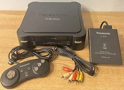 Panasonic 3DO REAL FZ-1 Console Controller Sampler CD FZ-EM256 Memory Unit Set • £330.33