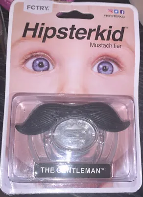  THE GENTLEMAN  Mustachifier Mustache Pacifier By FCTRY • $10.50