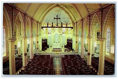 1997 Mississippi River Reflections Sainte Genevieve Catholic Church MO Postcard • $14.98