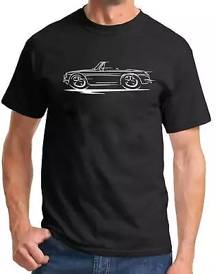 MG MGB Convertible Sports Car Redline Classic Tshirt • $22.99