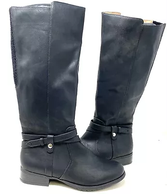 $38.49 • Buy Lifestride Womens Xtrovert Wide Calf Boots Black Size:7 82C