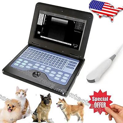 VET Veterinary Portable Notebook Laptop Ultrasound Machine Scanner Micro-convex • $1349