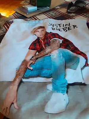 £8.84 • Buy New Justin Bieber 2016 Purpose World Tour Drawstring Bag 