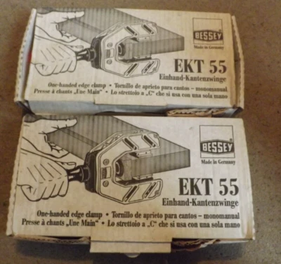 £120 • Buy Bessey  One Handed Edge Clamp EKT55 X 2