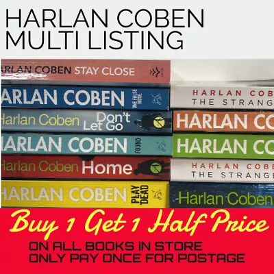 Harlan Coben Paperback Books Suspense Thriller Multi Listing Choose Your Bundle • £2.99
