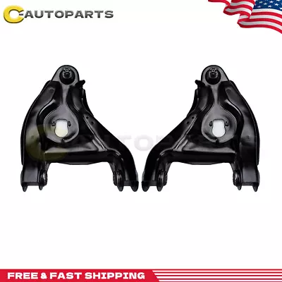 2WD Front Lower Control Arms + Ball Joints For 92-99 GMC C1500 2500 3500 Yukon • $133.99