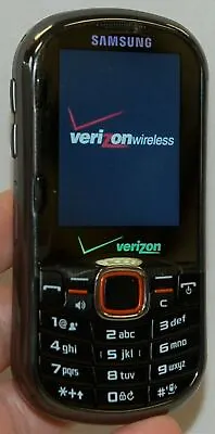 Samsung Intensity II Phone Verizon Wireless SCH-U460 Black 2 Qwerty 2G Grade C • $12.95