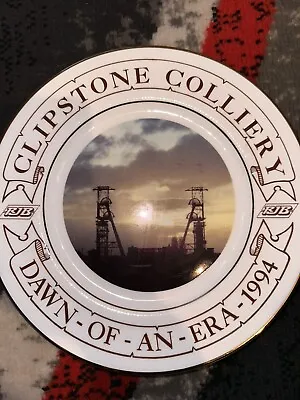 Clipstone Colliery  Miners Plate • £19.99