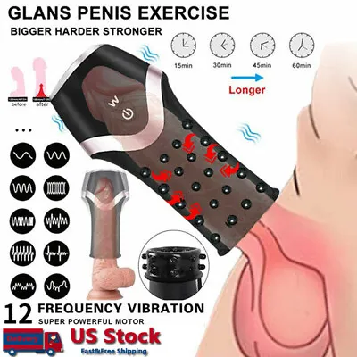 Automatic Handsfree Male Masturbator Cup Stroker Pocket-Pussy Sex Toy For Men • $17.99