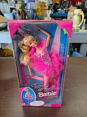 Vintage 1995 Mattel Twirling Ballerina Barbie Doll Ballet Articulated NEW NRFB • $34.88