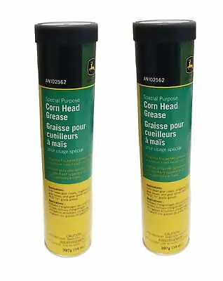 $27.73 • Buy Genuine John Deere Corn Head Grease (2 Tubes) - AN102562