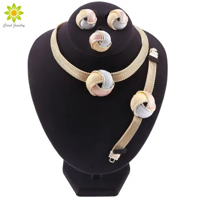 African Dubai Gold Color Jewelry Sets For Women • $23.99