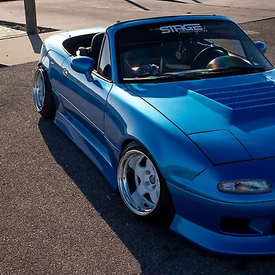 KBD Body Kits Deuce 2 Pc Polyurethane Side Skirts For Mazda Miata 1990-1997 • $319