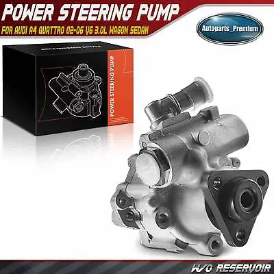 Power Steering Pump For Audi A4 Quattro 3.0L 2002-2006 21-134 • $56.48