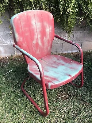 Vintage Warmack Metal Lawn Chair • $125