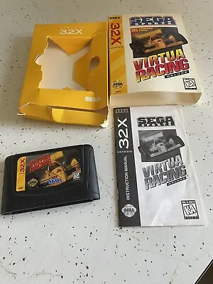 Virtua Racing Deluxe (Sega 32x) Complete In Box • $29.99