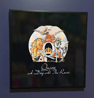 Queen - A Day At The Races - Framed Original Album Artwork Sleeve 1976 • £19.99