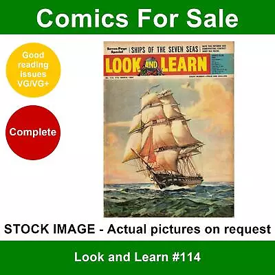 Look And Learn #114 Magazine - VG/VG+ - 21 March 1964 • $5.68