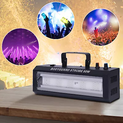 New 80W RGB LED Mini Strobe Light For DJ Disco Party Light Stage Effect Light • $32.30