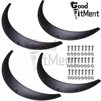 4.5  Black Wheel Arche Fender Flares Extra Wide For Ford Mustang GT Focus Mondeo • $69.66