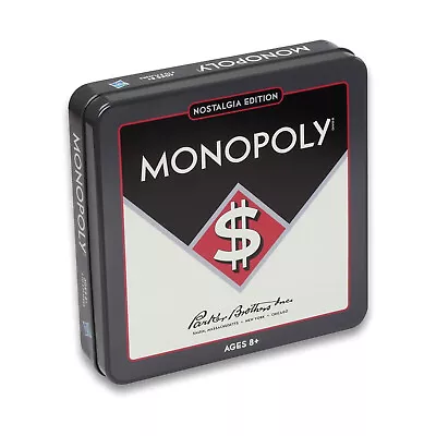 W.S. Game Company Boardgame Nostalgia Tin - Monopoly Box SW • $29.99