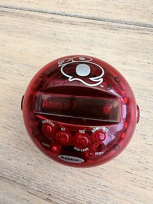 RADICA 20 Questions 20Q Red Electric Question Game Tested And Working • £12