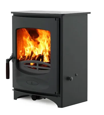 Charnwood C Four C 4 Matt Black Wood Burning Stove • £1260