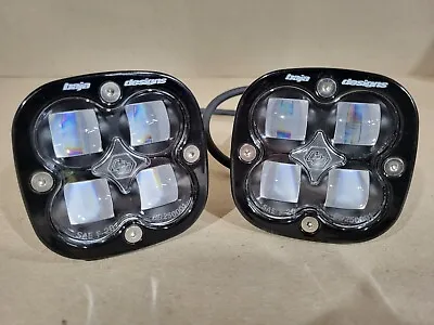 Baja Designs™ Squadron SAE White LED Fog Lights Pair Kit & Wiring Harness • $349.95