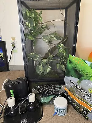 Zoo Med ReptiBreeze Chameleon Kit 16x16x30 (NT-11CK) • $300