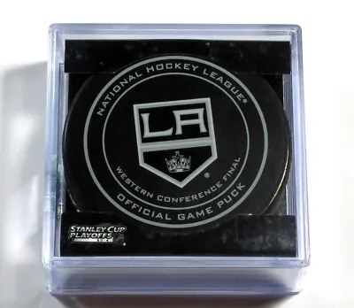 2014 Stanley Cup Playoffs LA Kings Western Conference Final NHL Game Puck New • $14.99