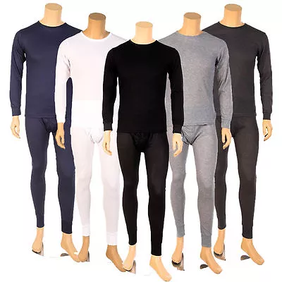 Mens 2PC Thermal Underwear Set Top Bottom Long John Waffle New Johns Pants New • $13.96