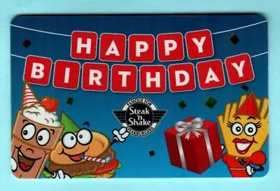 STEAK 'N SHAKE Happy Birthday 2016 Gift Card ( $0 )  • $2.50