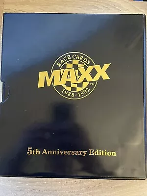 MAXX Racing Cards 19988-1991 5th Anniversary Edition • $15