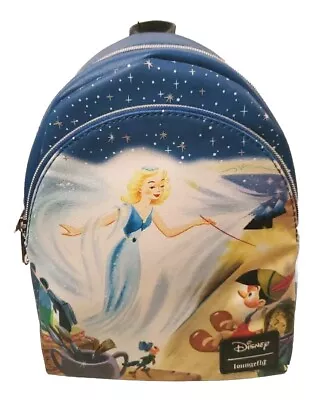 Loungefly Disney Pinocchio - Blue Fairy Magic Mini Backpack  - New W/Tags • $65