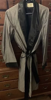 Vintage 1950’s-60’s Roytex For Modern Living Men’s Satin Smoking Jacket Robe • $60