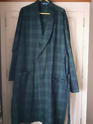 M&S Tartan Dressing Robe Gown Size XL • £4.99