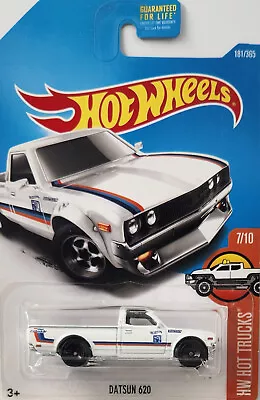 Hot Wheels Datsun 620 - HW Hot Trucks 7/10 (2017) • $5