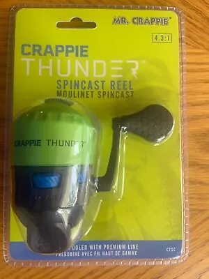Lew's Mr. Crappie Crappie Thunder Spincast Reel • $25.99