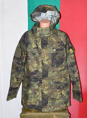 Bulgarian Military Digital Pixel Camouflage Waterproof Parka Sz. 2XL • $109.74