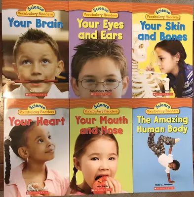 Lot Of 6  Leveled Readers Grades  1-2  Human Body Science Vocabulary Books NEW • $12.99