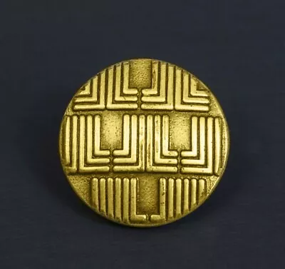 Vintage Lanvin Gold Color Metal Replacement Sleeve Button .60  • $3.95