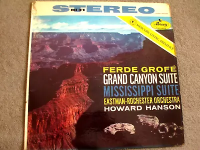 GROFÉ - GRAND CANYON SUITE Howard Hanson MERCURY LIVING PRESENCE SR90049 EX TAS • $8.99