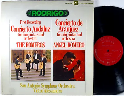 TAS MERCURY LIVING PRESENCE ED1 1964 Rodrigo ROMEROS Conciertos SR-90488 EX • $19